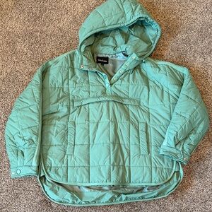 Quilted Green Hooded Jacket
